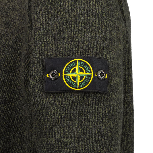 Mouliné Lambswool Crewneck Knit - Casual Basement