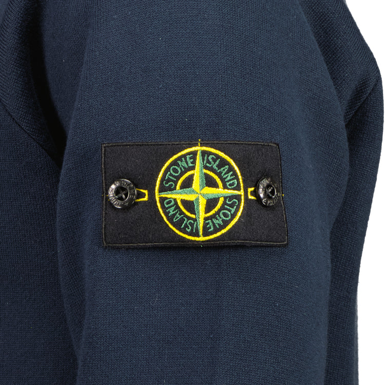 Cotton Crewneck Knitted Sweatshirt - Casual Basement