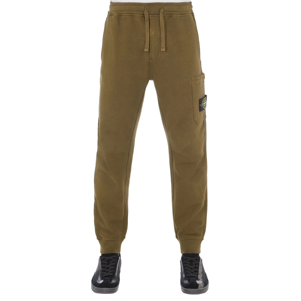 Stone Island Cargo Sweatpants Olive