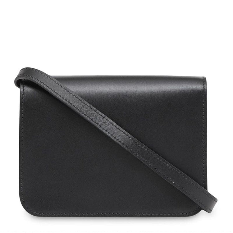 Mini TB Leather Shoulder Bag - Casual Basement