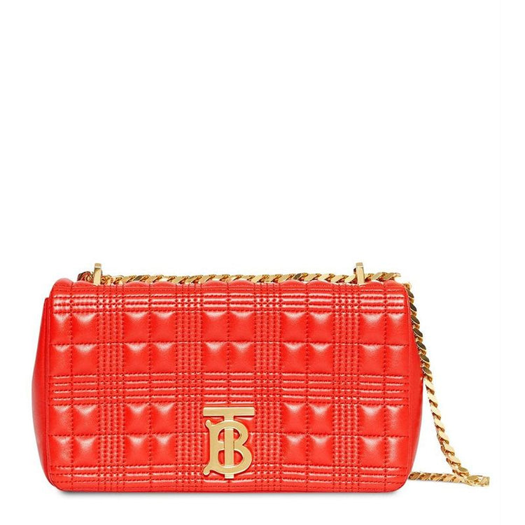 Small Lola TB Quilted Leather Shoulder Bag
