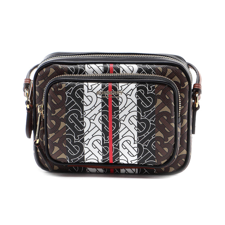 Monogram Print E-Canvas Camera Bag
