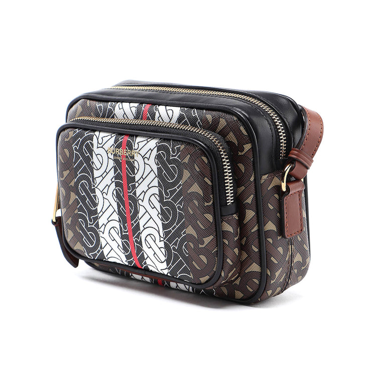 Monogram Print E-Canvas Camera Bag