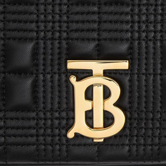 Lola TB Quilted Leather Shoulder Bag - Casual Basement