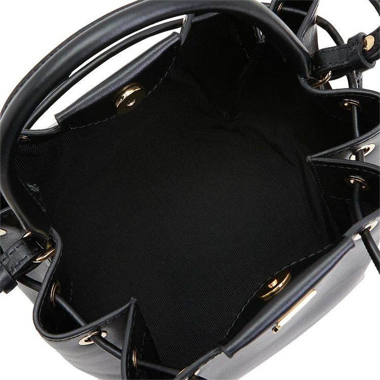 Peony Leather Bucket Bag - Casual Basement