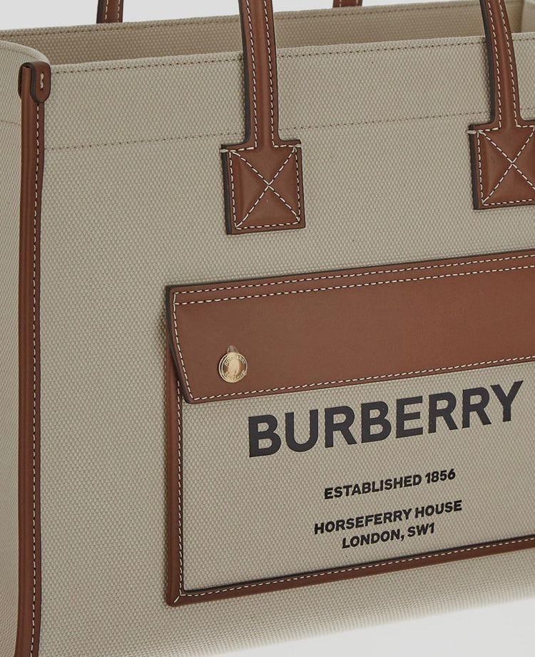 Small Freya Tote Canvas Bag