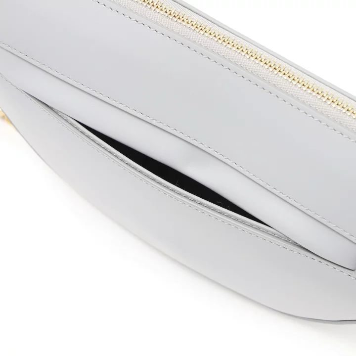 Mini Leather Zip Olympia Bag