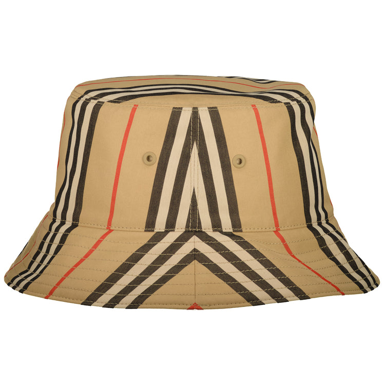 Reversible Icon Stripe Bucket Hat