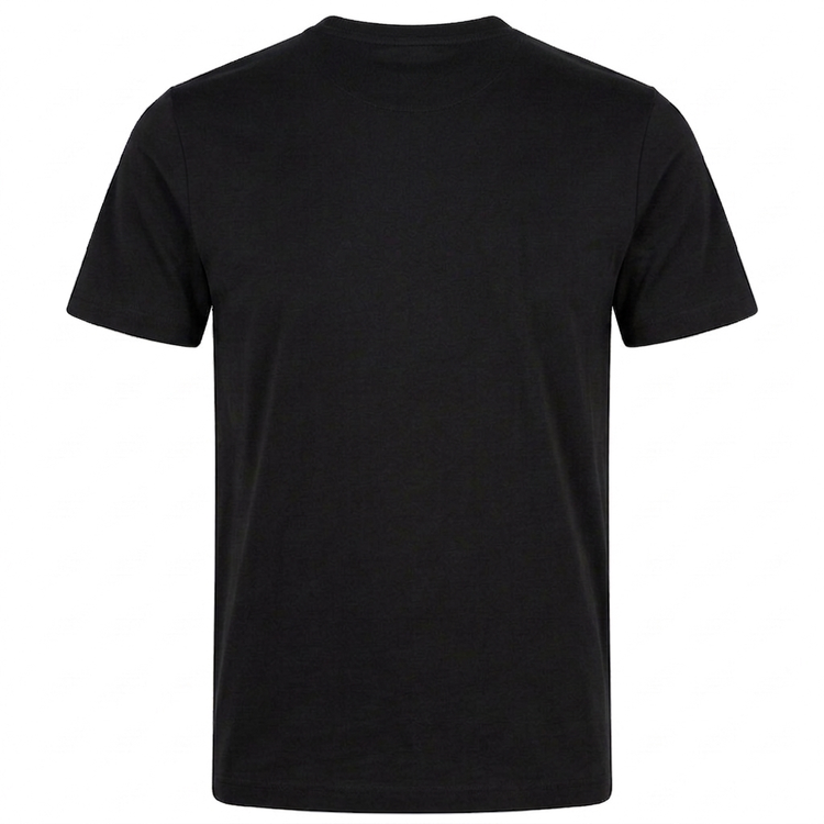 Calligraphic Logo Print T-Shirt - Casual Basement