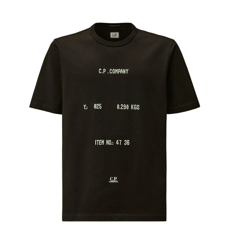 Typographic Logo Print T-Shirt - Casual Basement