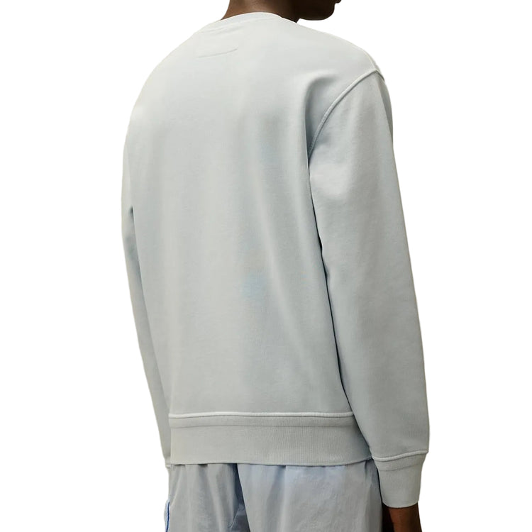 Diagonal Fleece Resist Dyed Lens Sweatshirt - Casual Basement