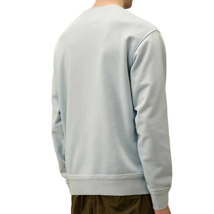 Diagonal Fleece Resist Dyed Logo Sweatshirt (TBC) - Casual Basement