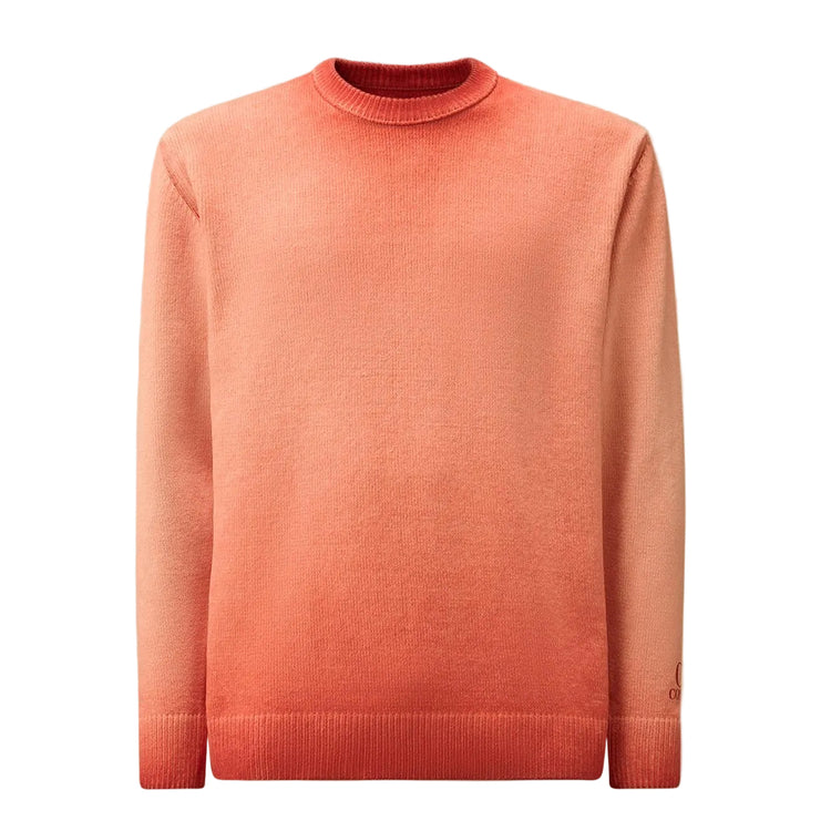 Chenille Crewneck Cuff Logo Knit (TBC) - Casual Basement