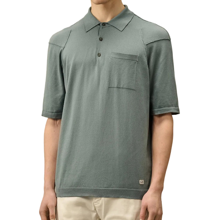 Sea Island Knitted Pocket Polo (TBC) - Casual Basement