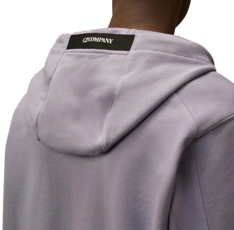 Diagonal Raised Fleece Lens Hoodie (TBC) - Casual Basement