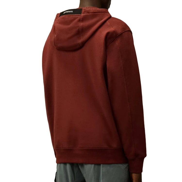 Diagonal Raised Fleece Lens Hoodie (TBC) - Casual Basement