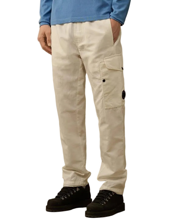 Cotton/Linen Lens Cargo Pants (TBC) - Casual Basement