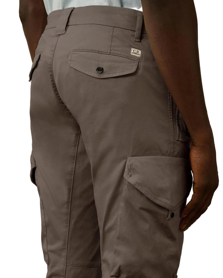 Stretch Satin Lens Cargo Pants (TBC) - Casual Basement