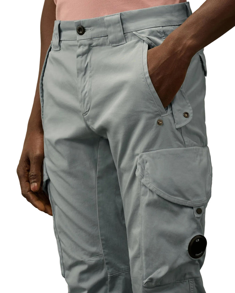 Stretch Satin Lens Cargo Pants (TBC) - Casual Basement