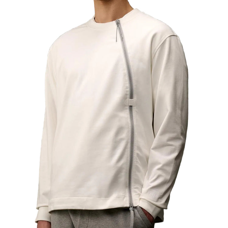 Metropolis Stretch Fleece Zip Sweatshirt - Casual Basement