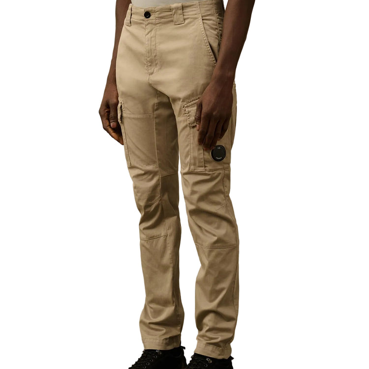 Stretch Satin Lens Cargo Pants - Casual Basement