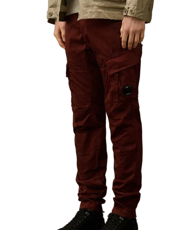 Stretch Satin Lens Cargo Pants - Casual Basement