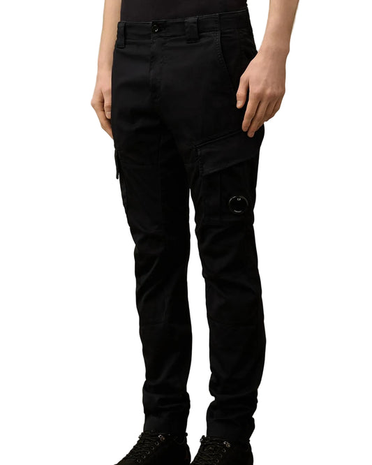 Stretch Satin Lens Cargo Pants - Casual Basement