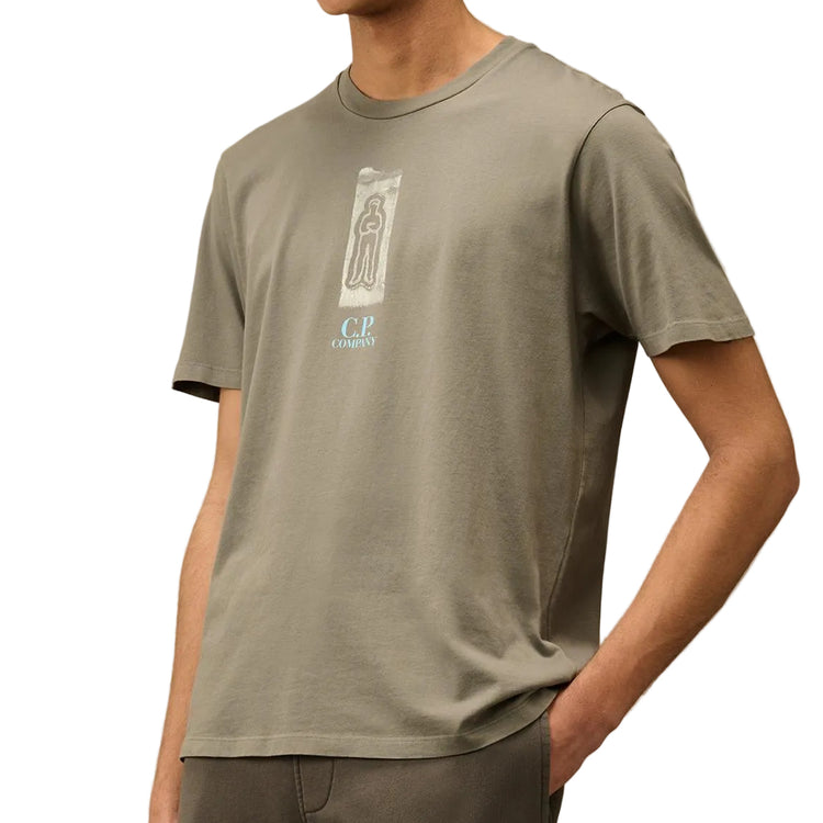 Front & Back Logo Jersey T-Shirt - Casual Basement