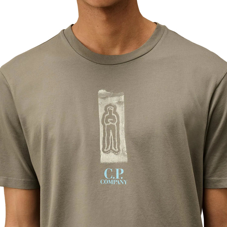 Front & Back Logo Jersey T-Shirt - Casual Basement
