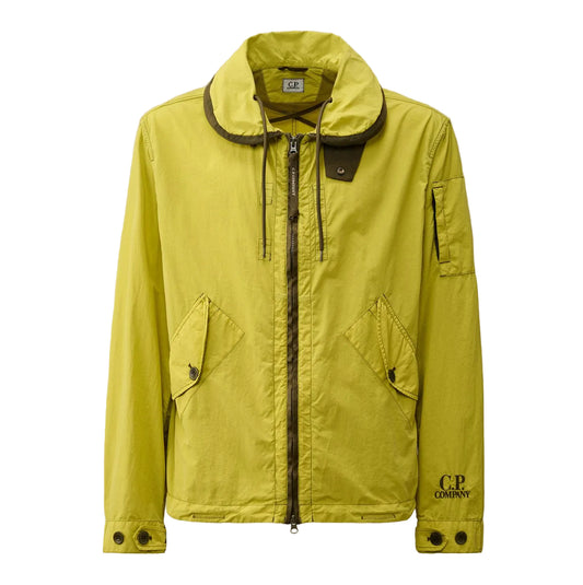 Flatt Nylon Cuff Logo Jacket - Casual Basement