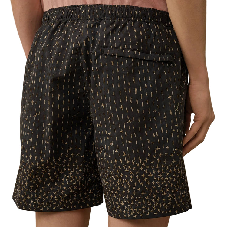 Flatt Nylon Sashiko Print Swim Shorts - Casual Basement