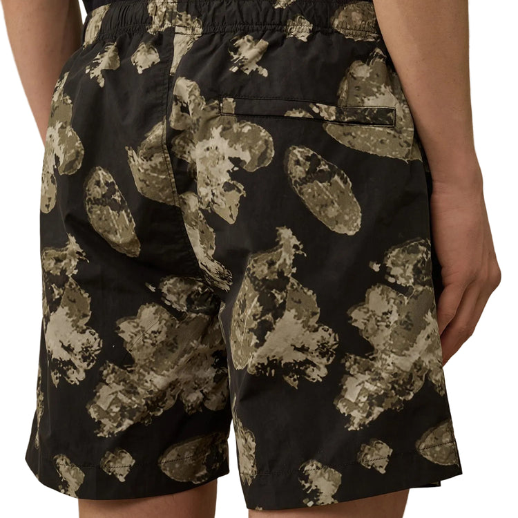 Flatt Nylon Flower Print Swim Shorts - Casual Basement