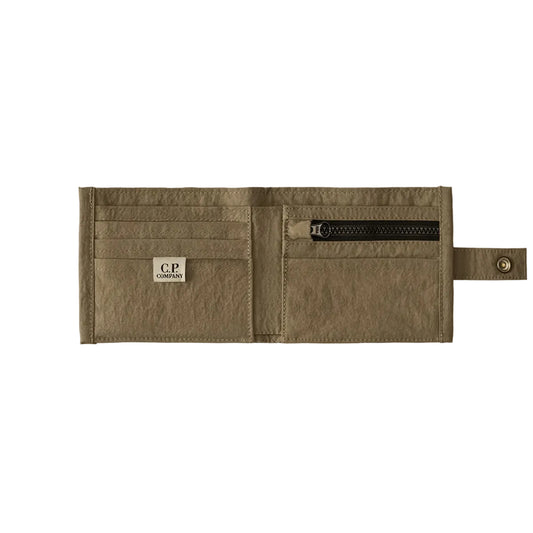 Herringbone Logo Wallet - Casual Basement