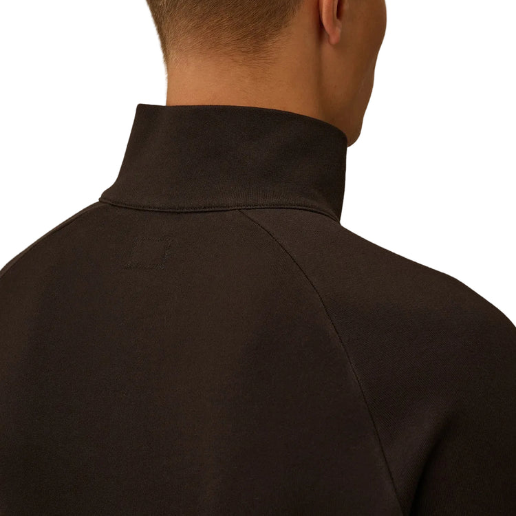 Quarter Zip Lens Fleece Sweatshirt