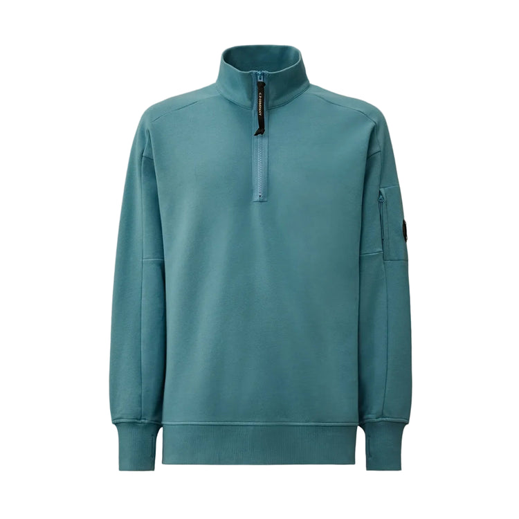 Quarter Zip Lens Fleece Sweatshirt