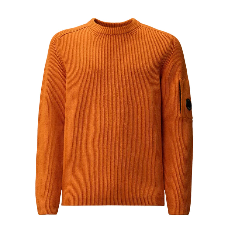 Full Rib Crewneck Lens Knit