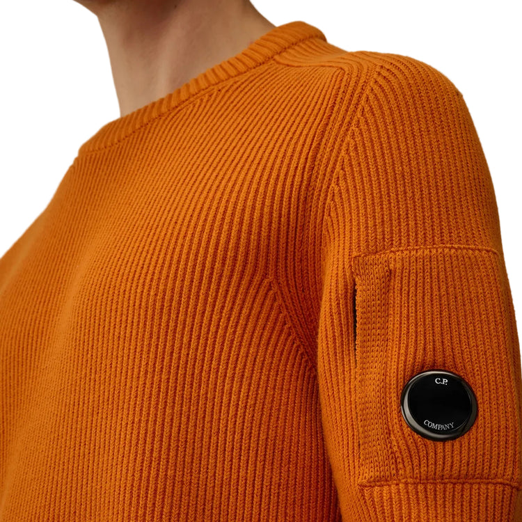 Full Rib Crewneck Lens Knit