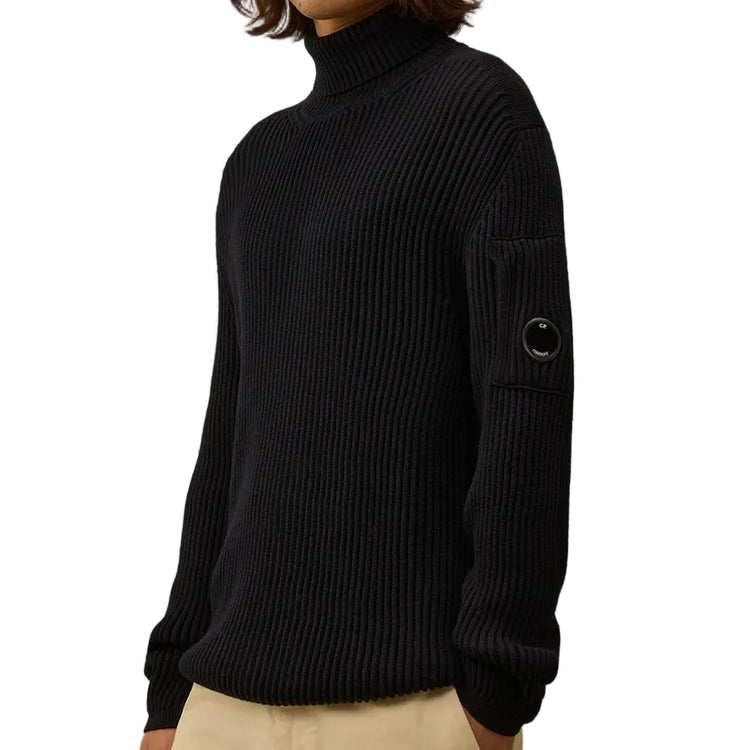 Re-Wool Turtleneck Lens Knit