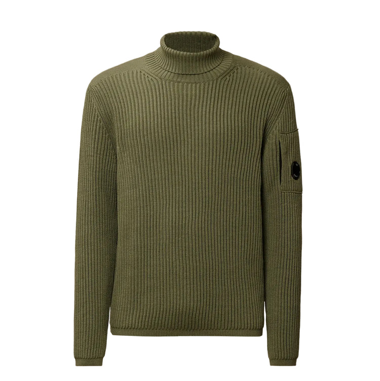 Re-Wool Turtleneck Lens Knit