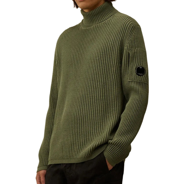 Re-Wool Turtleneck Lens Knit
