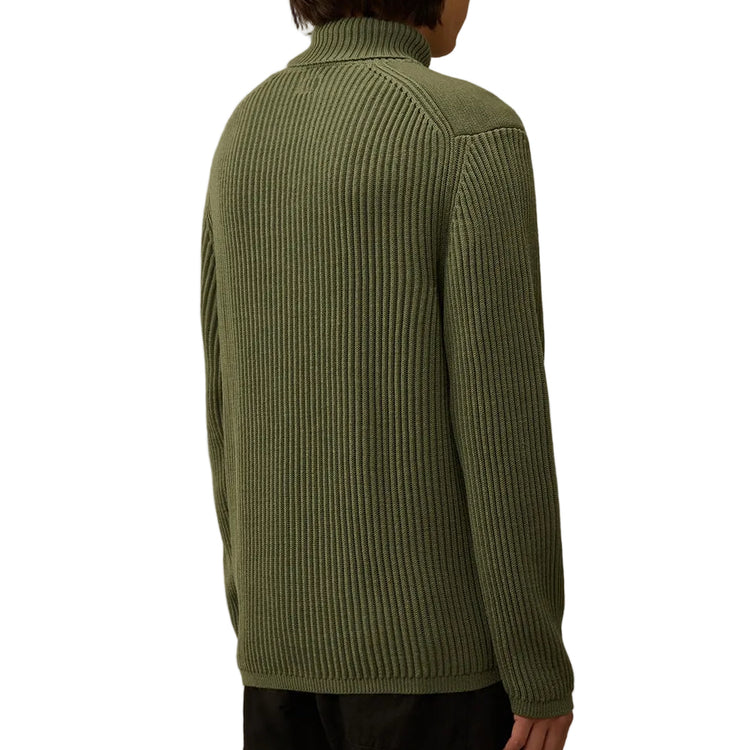 Re-Wool Turtleneck Lens Knit