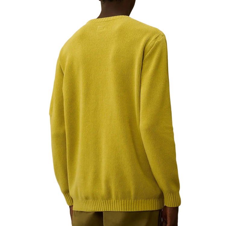 Chenille Crewneck Lens Knit