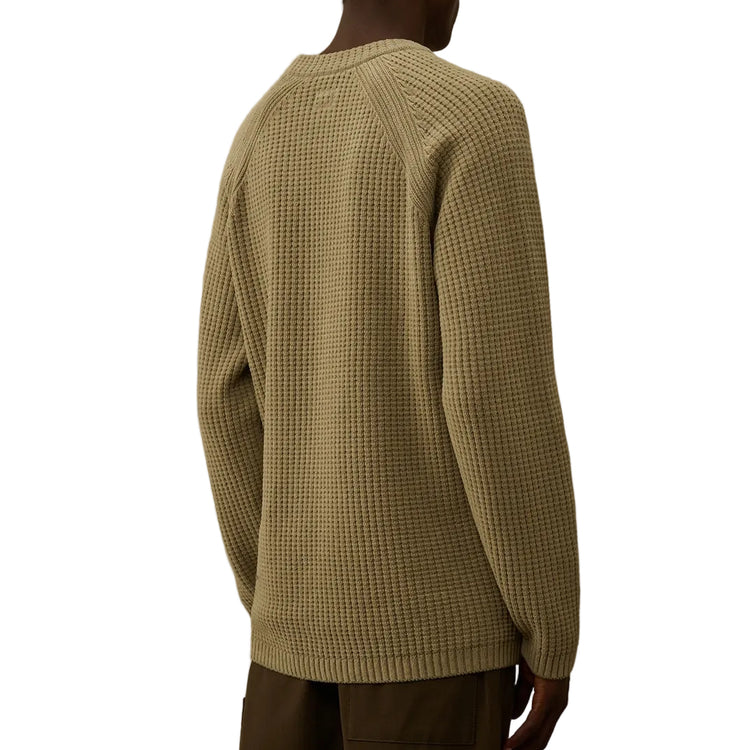 Chenille Waffle Knit Lens Jumper