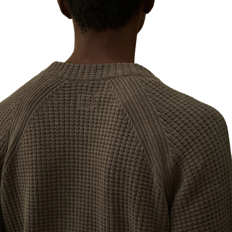 Chenille Waffle Knit Lens Jumper