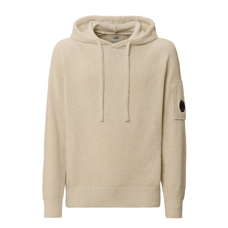 Fleece Knit Lens Hoodie