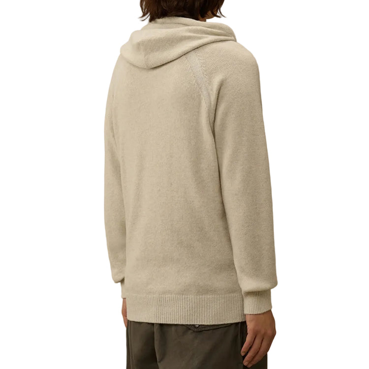 Fleece Knit Lens Hoodie