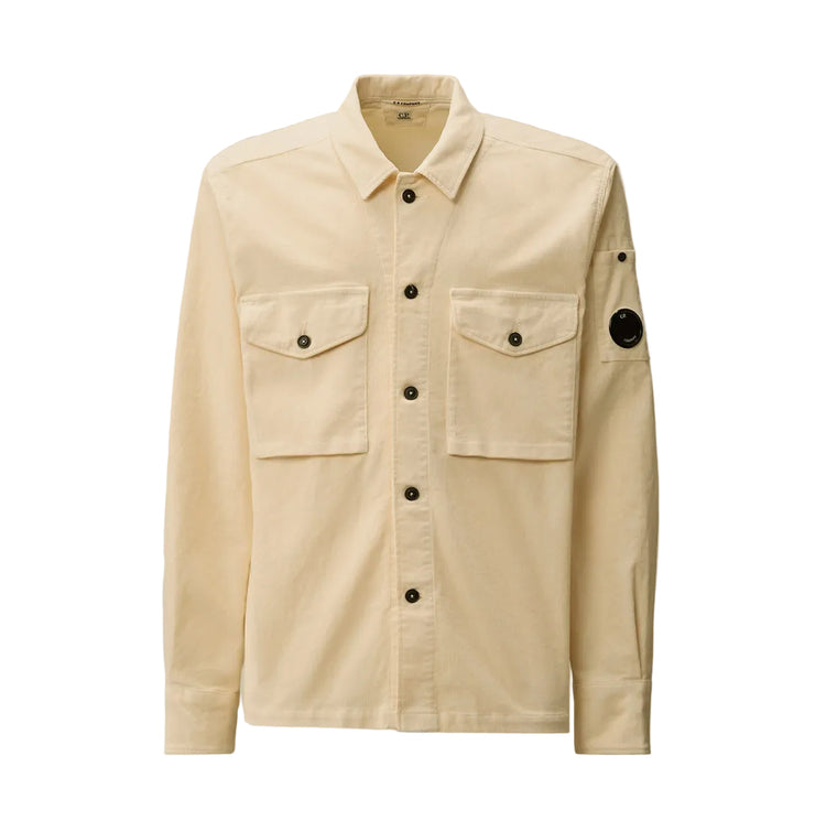 Stretch Corduroy Lens Overshirt