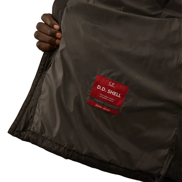 D.D. Shell Hooded Lens Down Jacket