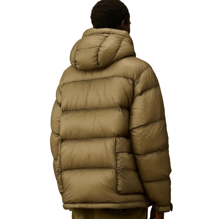 D.D. Shell Hooded Lens Down Jacket