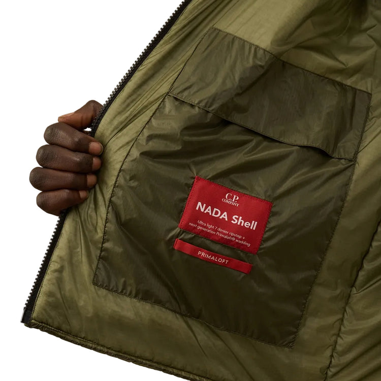 NADA Shell Padded Hooded Lens Jacket